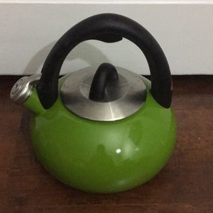 Calphalon 2 Qt Green Enamel Tea Kettle